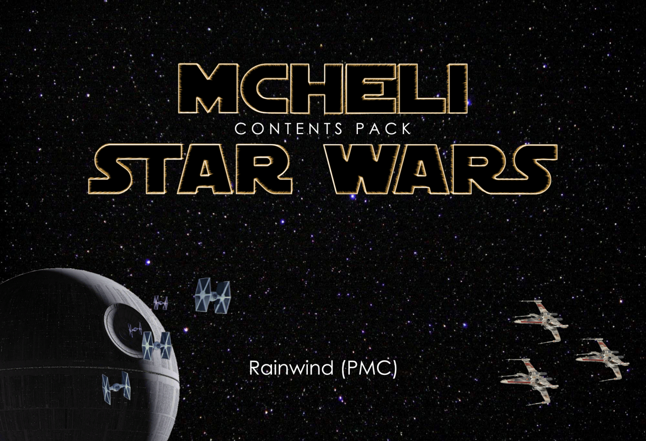 [MCHeli] Star Wars Contents Pack Minecraft Mod