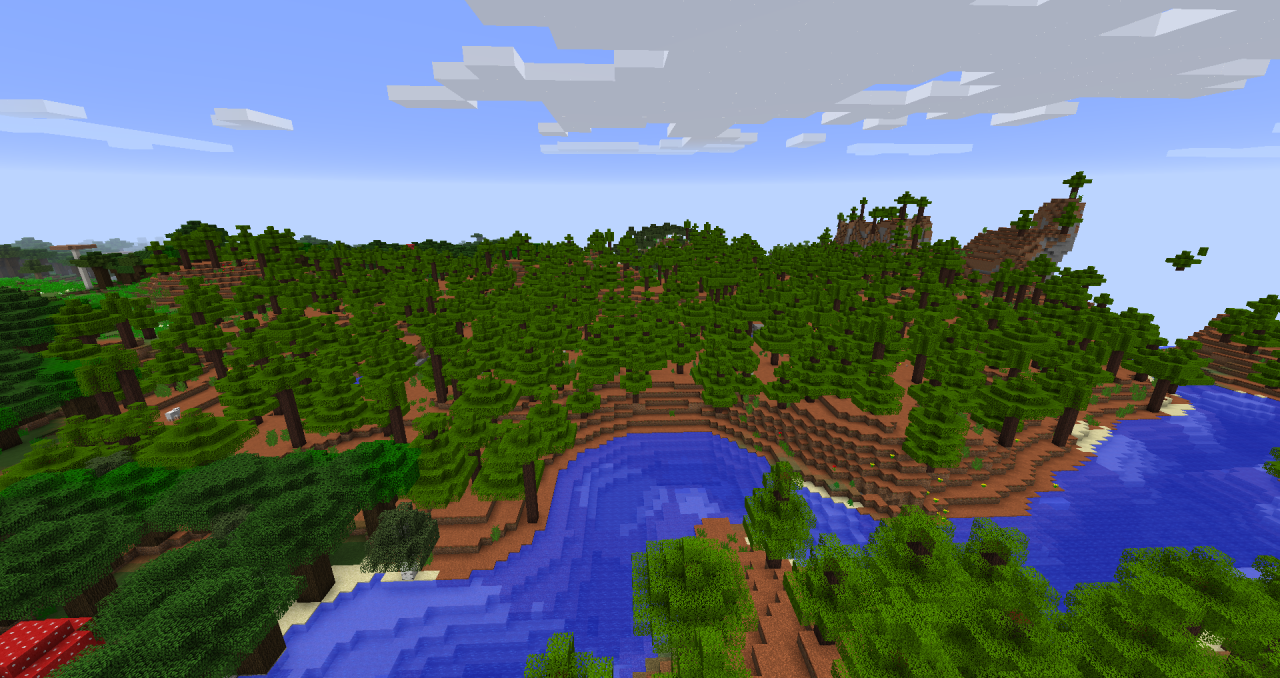 Redwood Forest Resources pack Minecraft Texture Pack