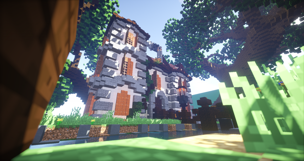 Giant house Minecraft Map