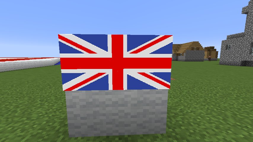 Great-Britain flag for item frame Minecraft Map