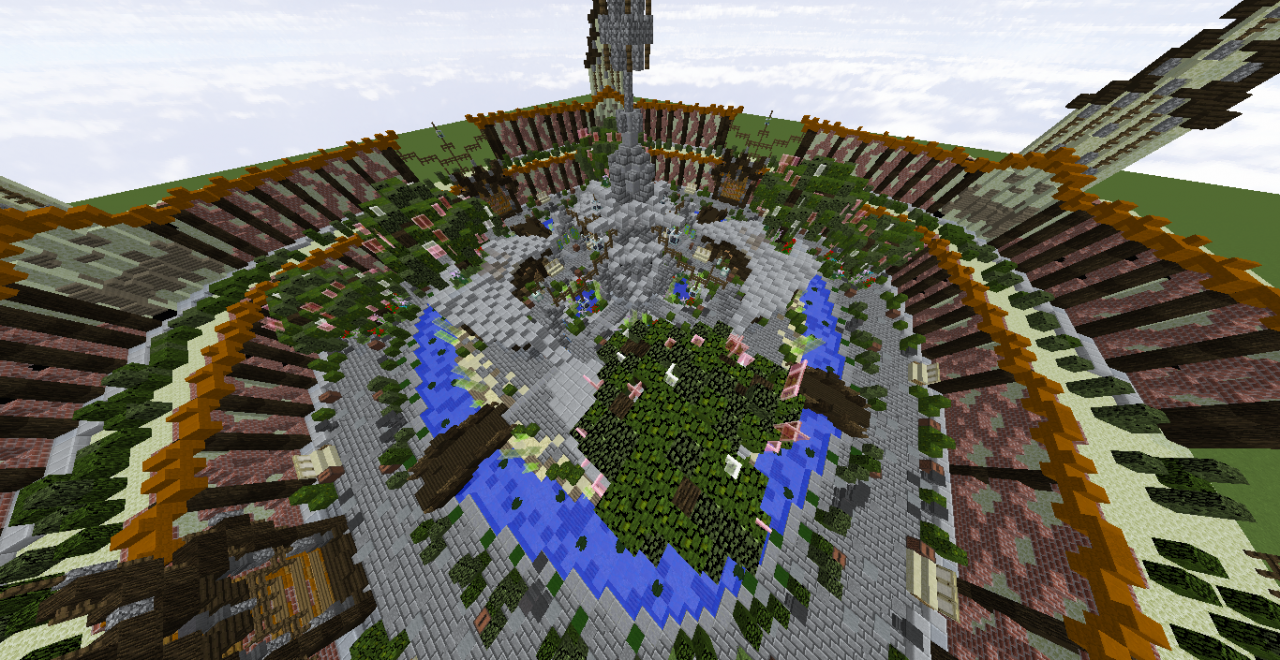 Spring Spawn Minecraft Map