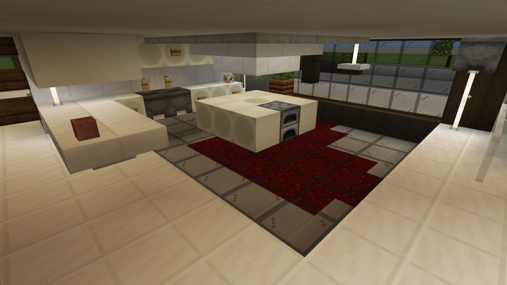 Small Futuristic House Minecraft Map