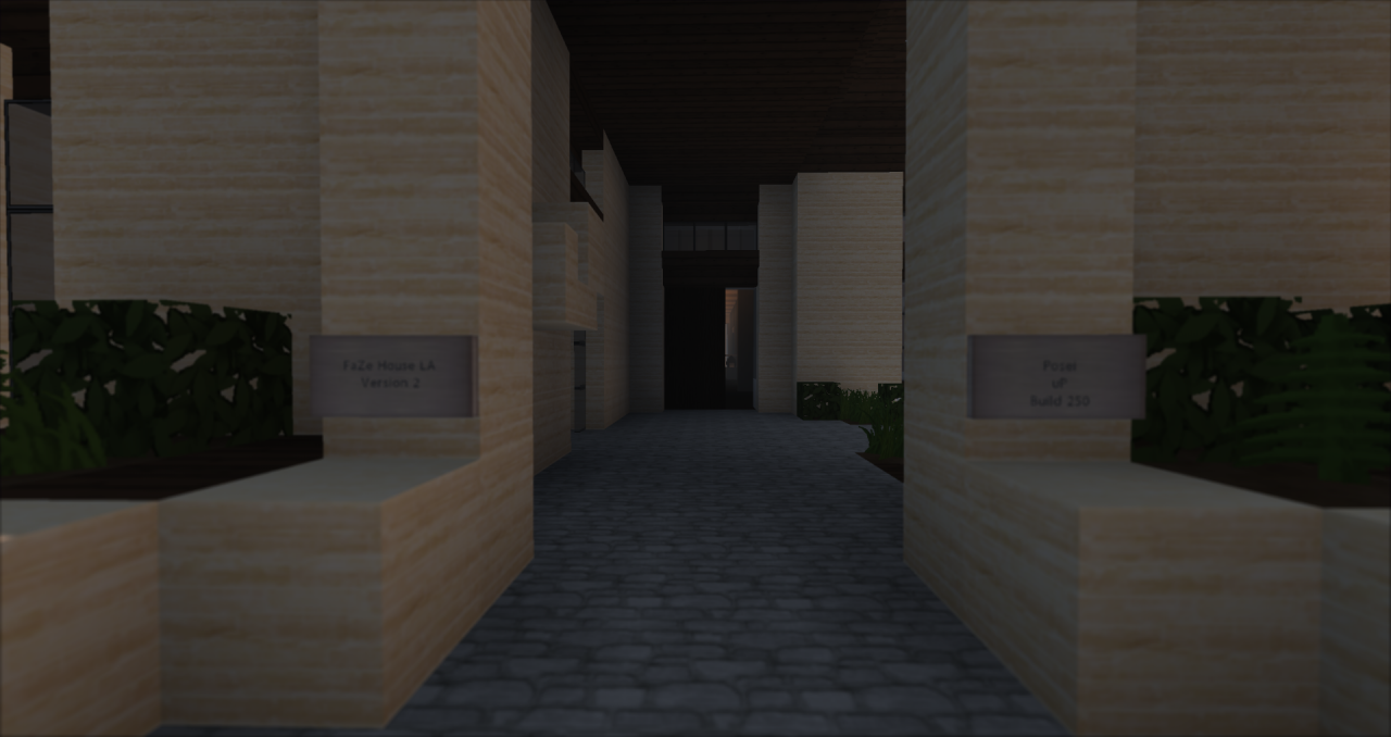 FaZe House LA V2 WoK Minecraft Map