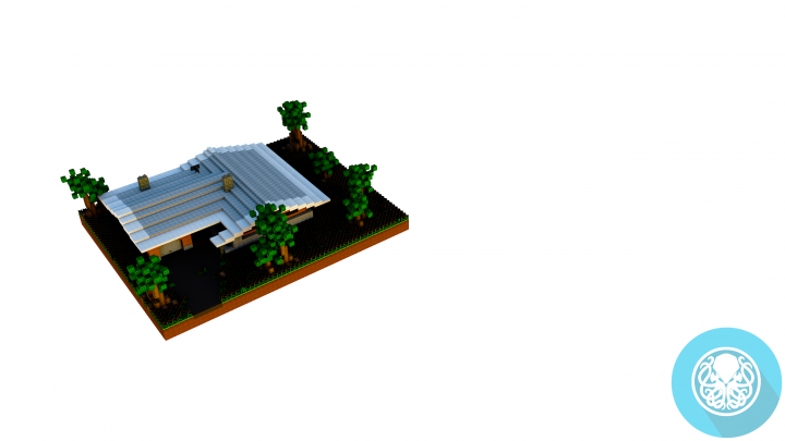 [OLD] Ranch-Style Single Story Suburban House Minecraft Project