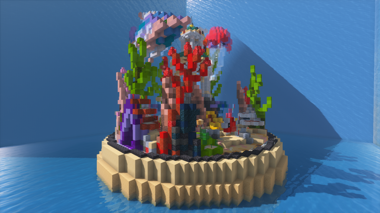 Under The Sea An Ocean Showcase Minecraft Map