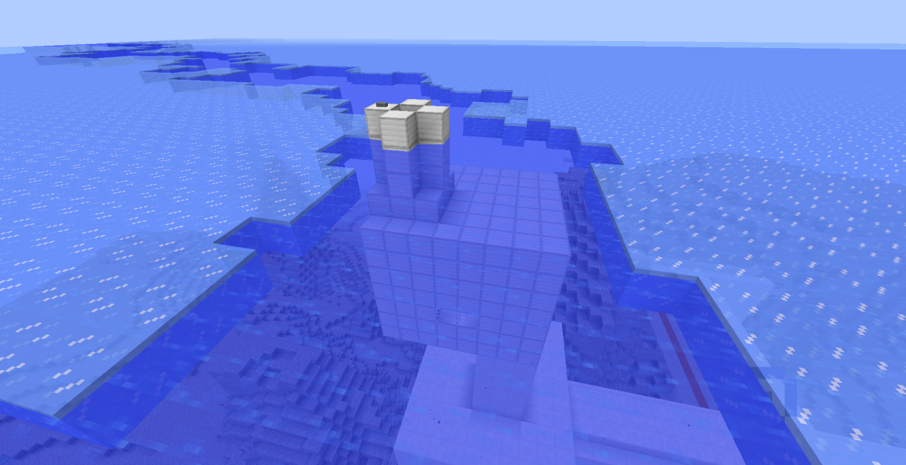 Underwater Bunker/Lab Minecraft Map