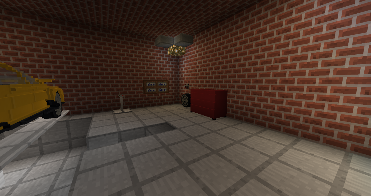 Keekers Garage Chisel and bits mod Minecraft Map