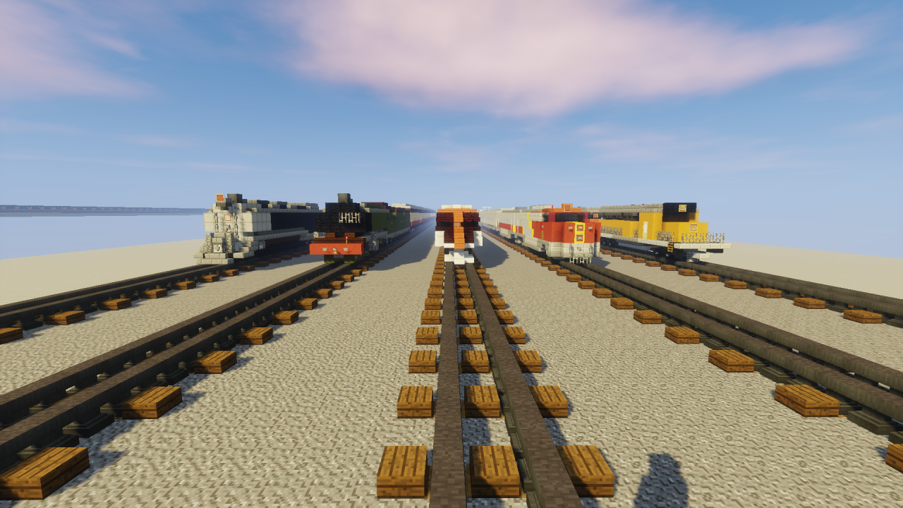 Trains Minecraft Map