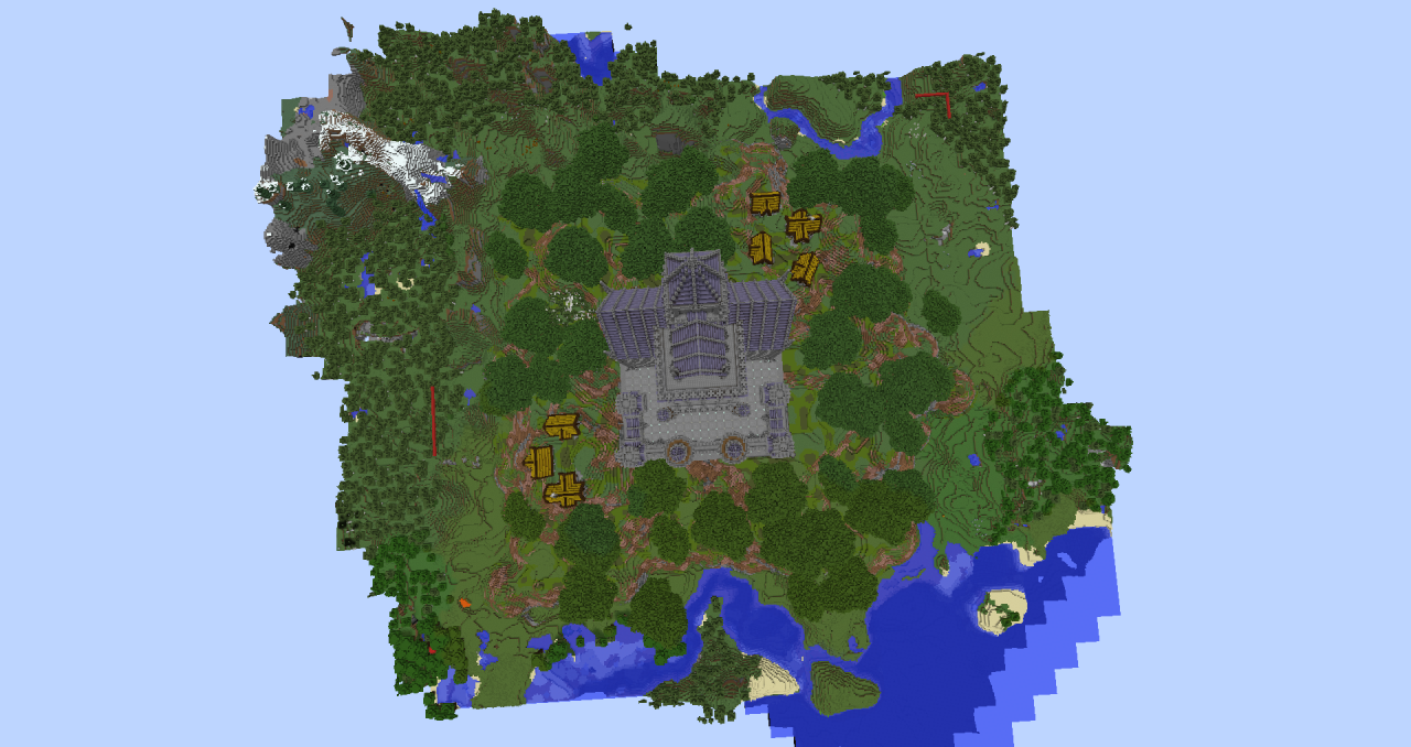 Heroic Raids Castle Factions Spawn [101x101] + Warzone [251x251