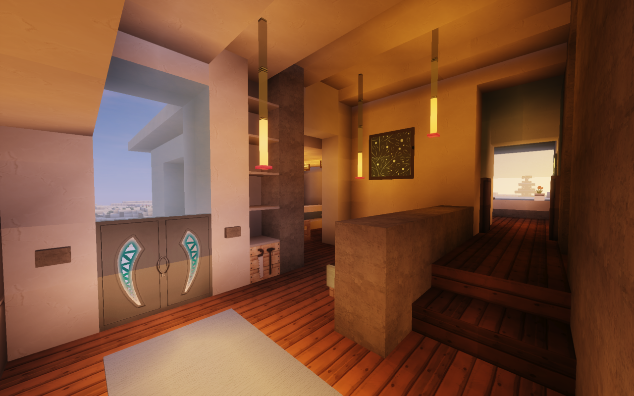 Modern Northern House Minecraft Map