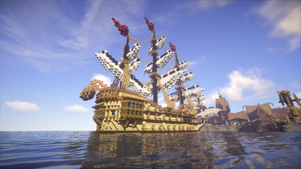 Sailing Ship Minecraft Map