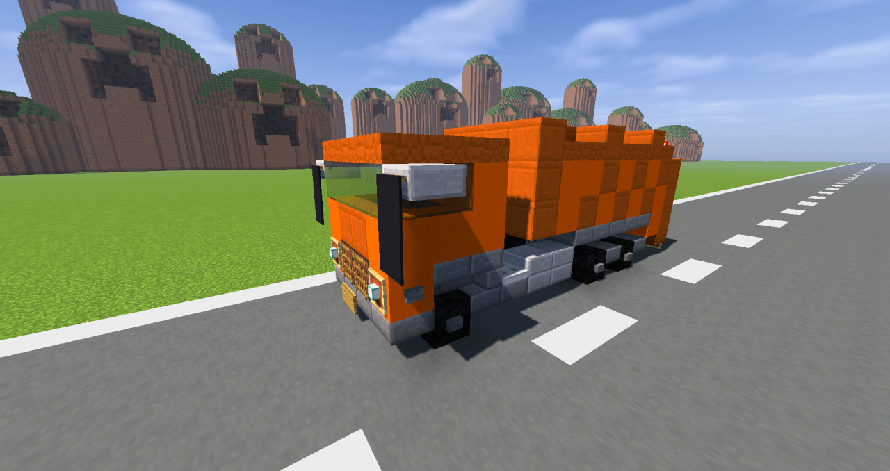 Garbage Truck Minecraft Map