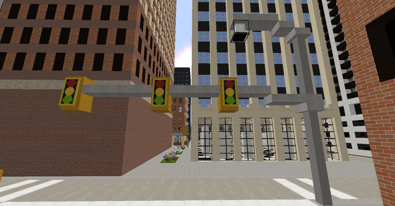 New York Traffic Lights (12 Ideas) Minecraft Map