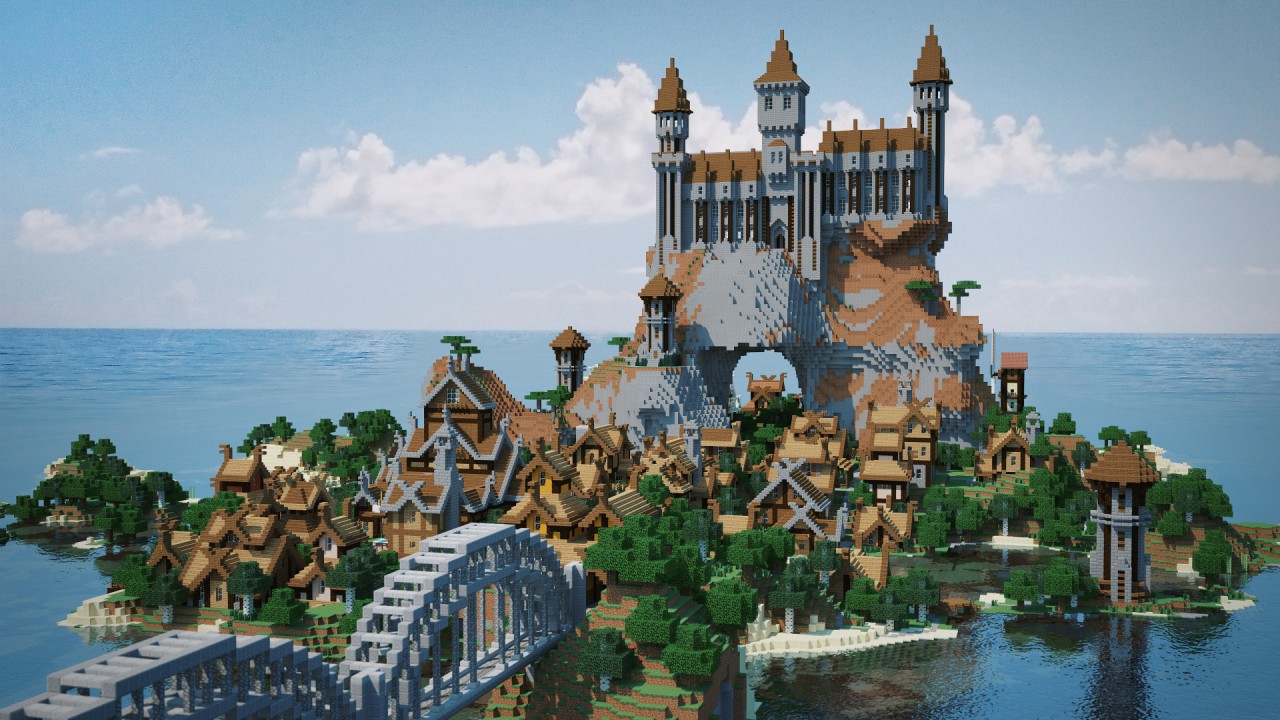 Enderal nordic island Minecraft Map