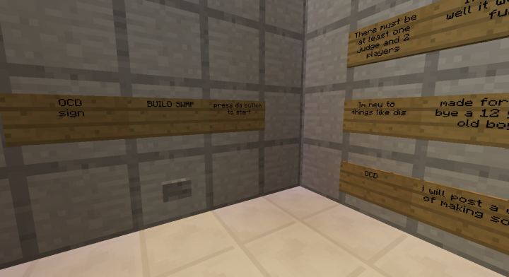 automated Build Battle Minecraft Map