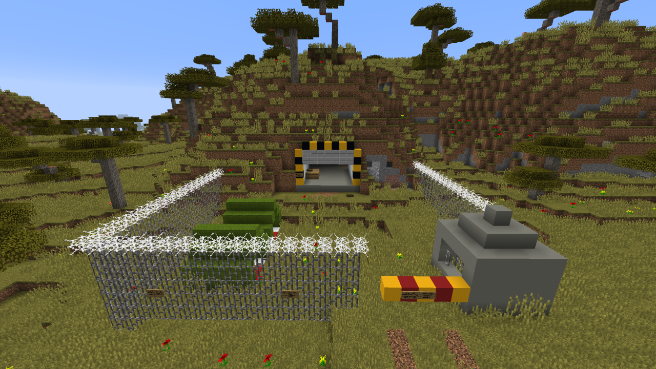 Nuclear Bunker V.0.2 Updated Minecraft Map