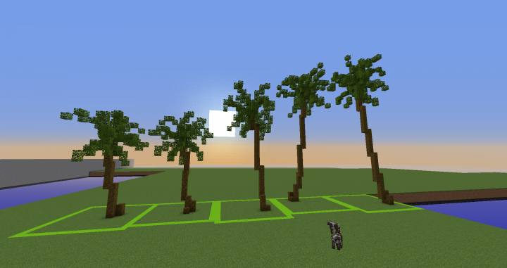 Palm Trees Pack Minecraft Map