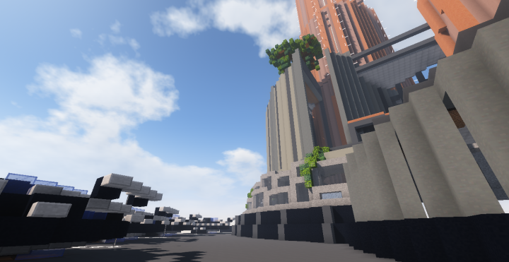 Wakanda´s Main Building Minecraft Map