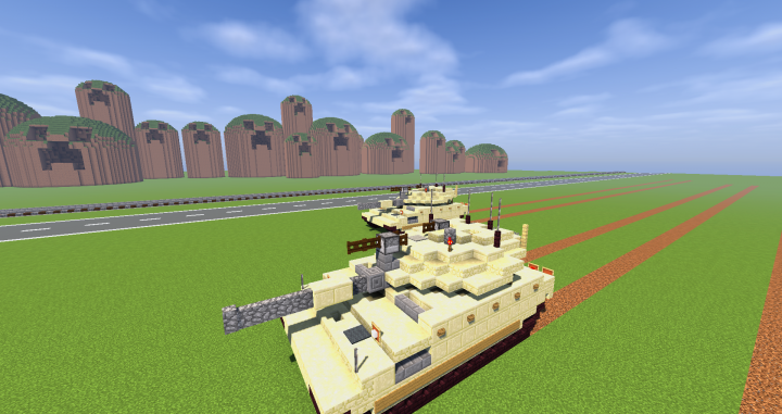 Merkava TANK Minecraft Map