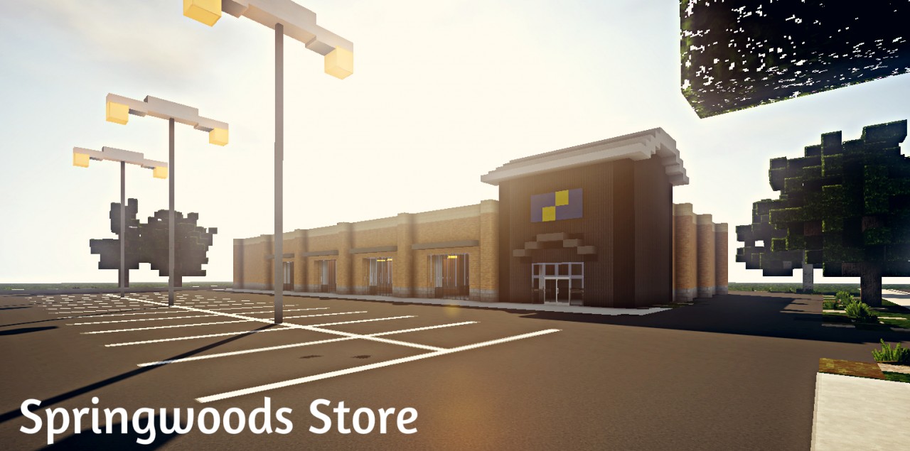 Springwoods City - Project Realism 4K Minecraft Map