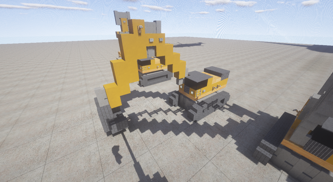 Just Some Cool Construction Vehicles =) Minecraft Map