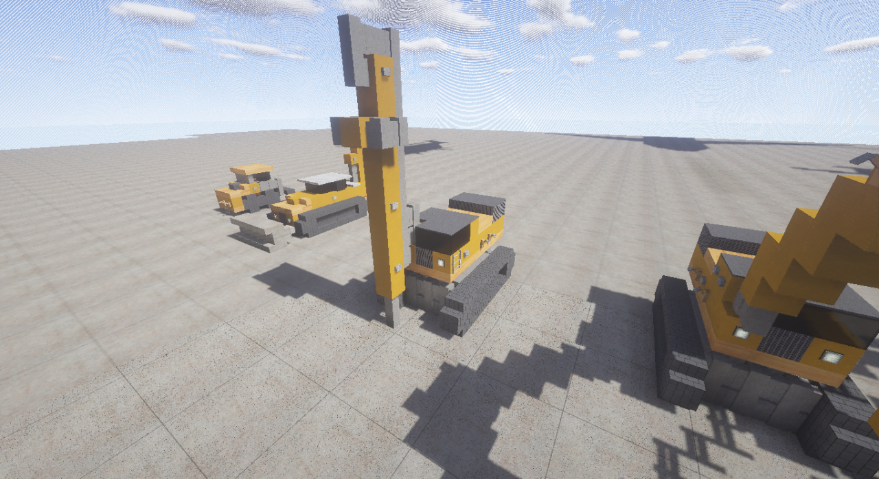 Just Some Cool Construction Vehicles =) Minecraft Map