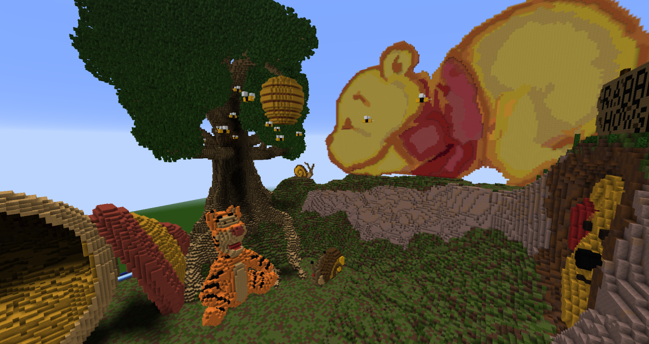 Winnie the Pooh Minecraft Map