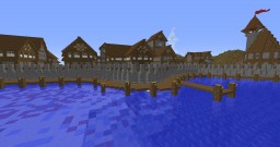 Small Medieval City Minecraft Map & Project