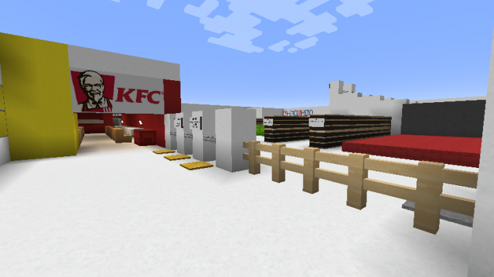 Giant SPM Minecraft - The Largest Supermarket in Minecraft 
