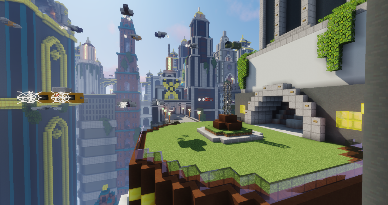 Metropolis Ratchet and Clank Minecraft Map