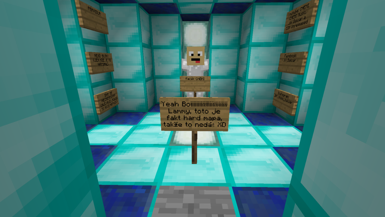 My first map for LammyCZ Minecraft Map