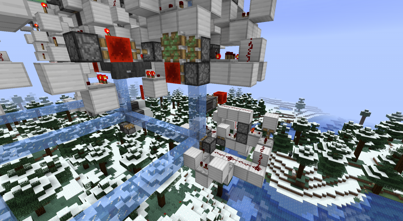 Ice Farm for 1.13 The Ice Cube Minecraft Map