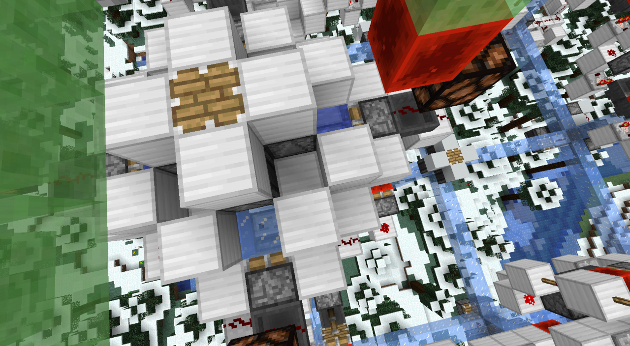 Ice Farm for 1.13 The Ice Cube Minecraft Map