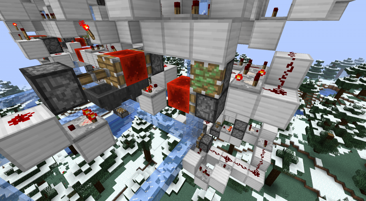 Ice Farm for 1.13 The Ice Cube Minecraft Map