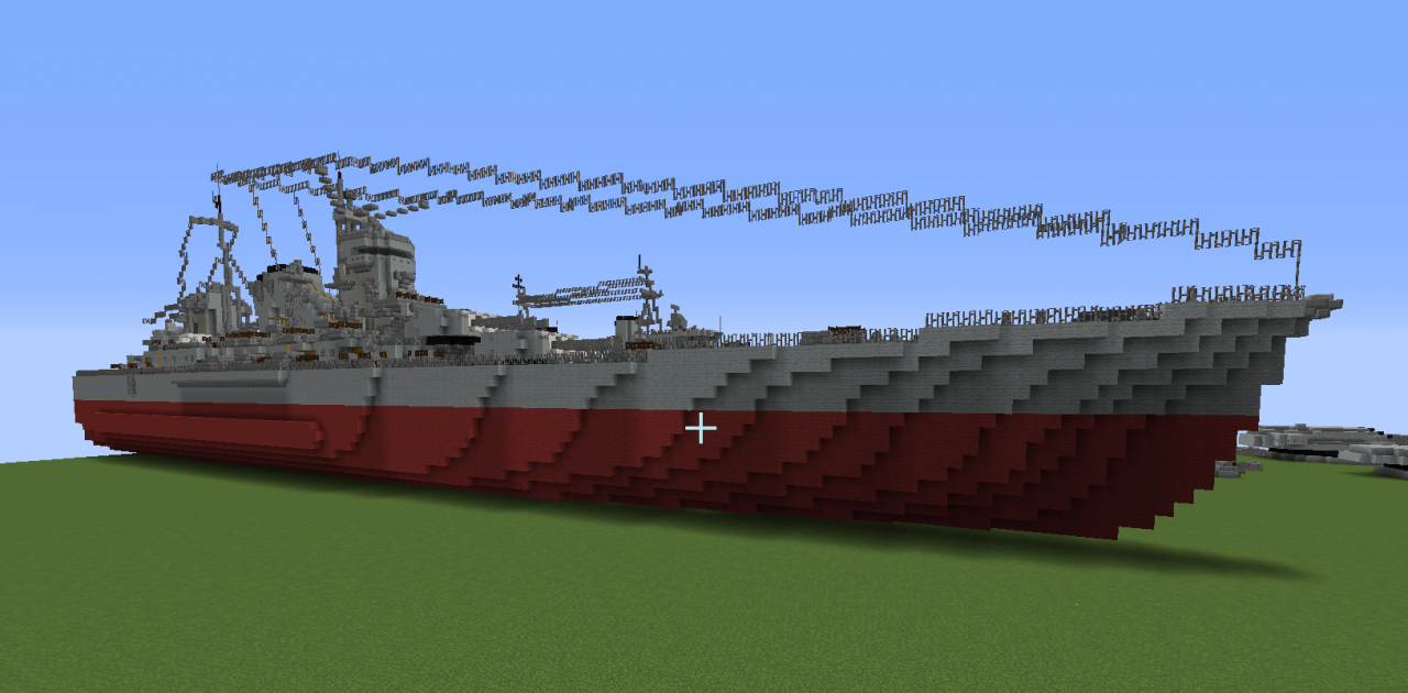 Heavy Cruiser Zao Minecraft Map