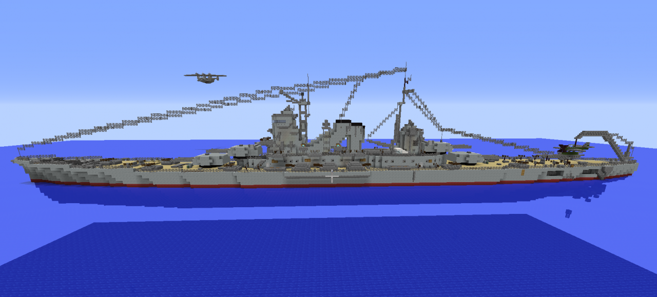 Heavy Cruiser Zao Minecraft Map
