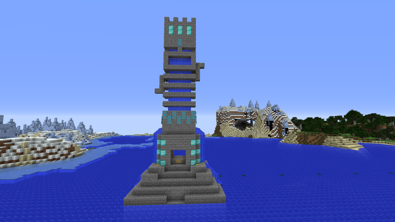 Tiki Statue set of 4 Minecraft Map