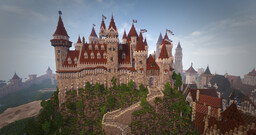 White Rose Castle - Dormian Empire Minecraft Map & Project
