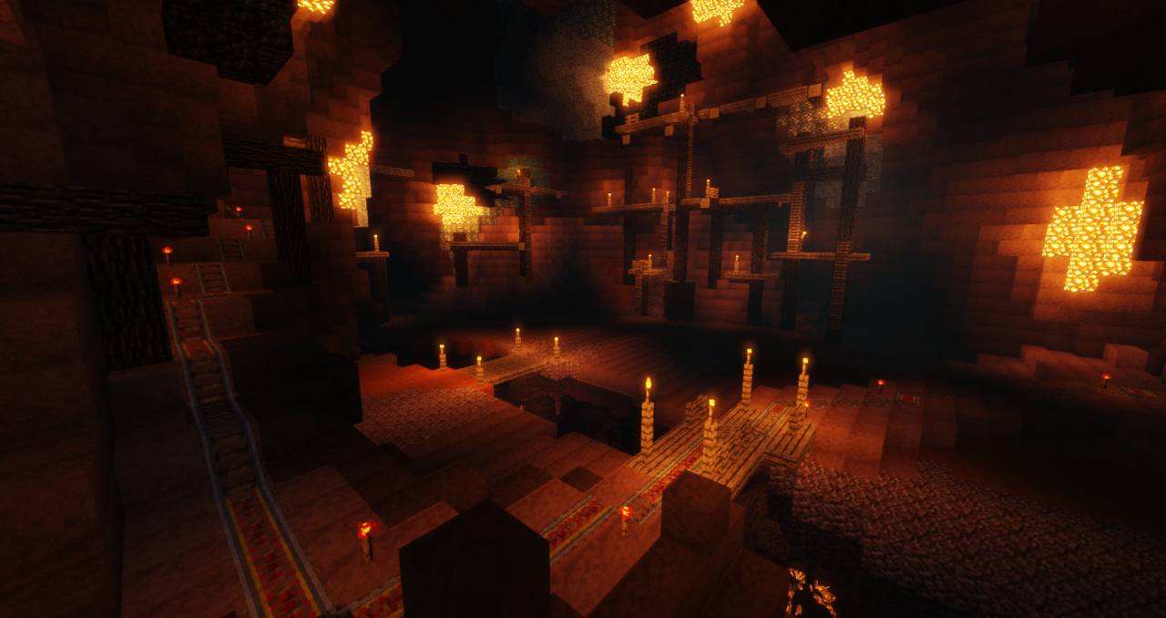 Glitter Gulch Mine PVP Map Minecraft Map