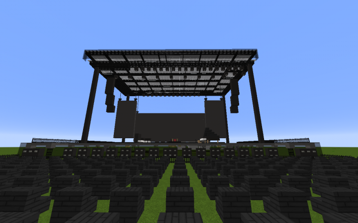 Concert Stage Minecraft Map
