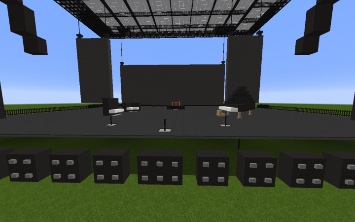 Concert Stage Minecraft Map