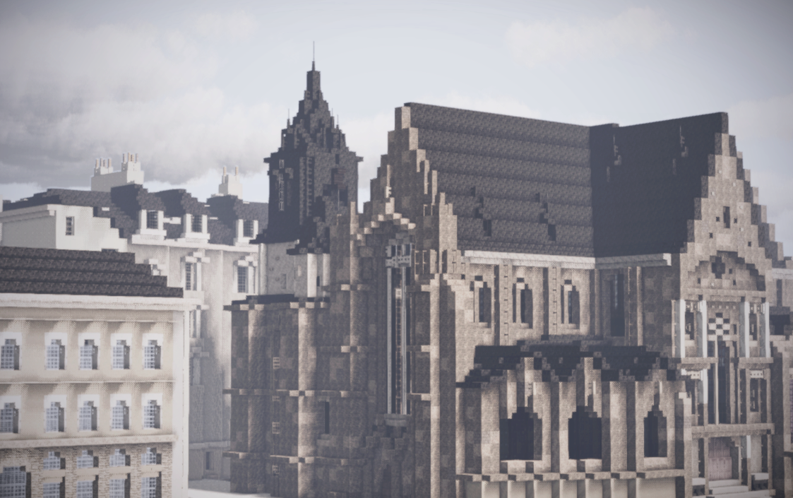 Église saint Germain, Rennes, Brittany, France Minecraft Map