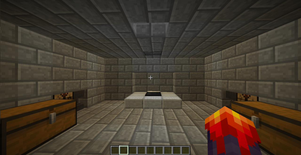 House With Hidden underground room Minecraft Map