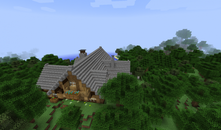Forest House Minecraft Map Forest House Minecraft Map