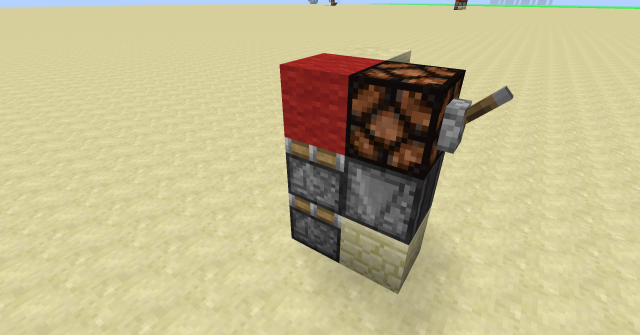 Move block up or down by 2 blocks Minecraft Map