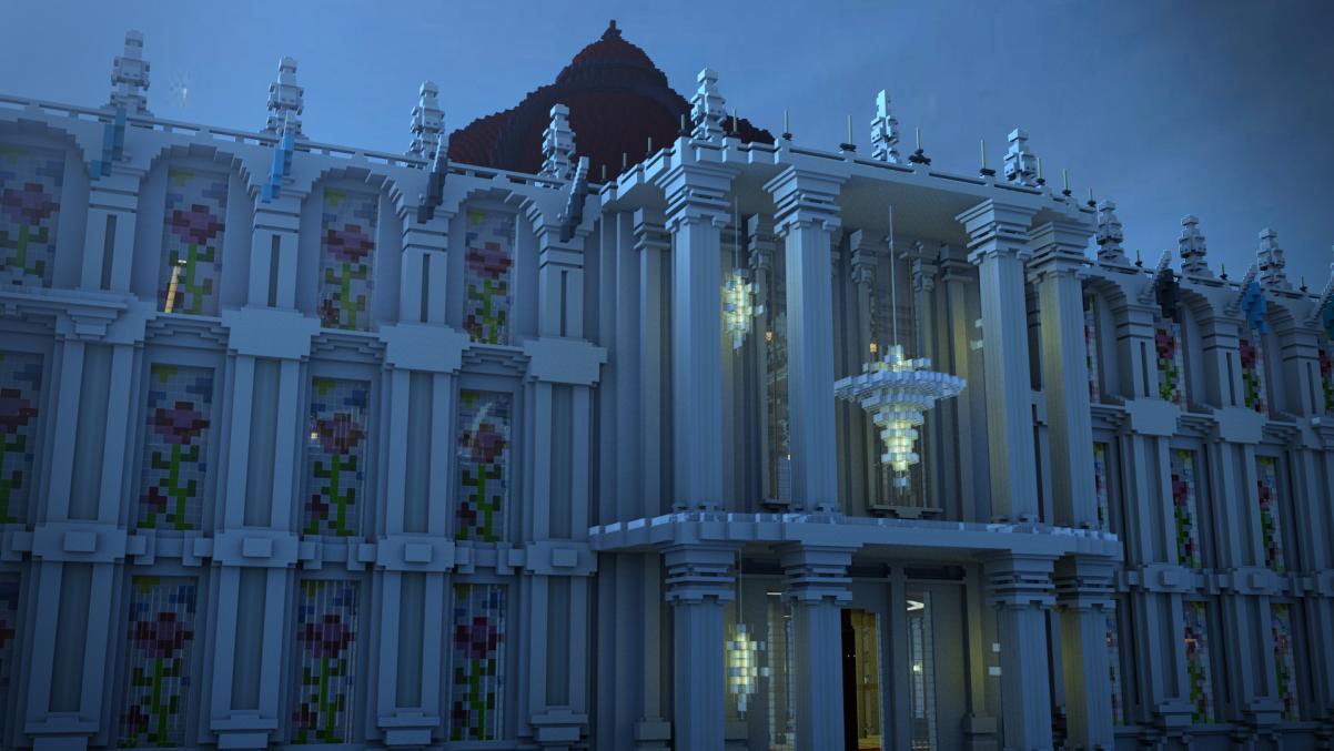 The Grand Library Minecraft Map