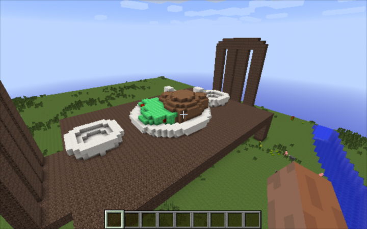 Turkey Dinner Table Minecraft Map