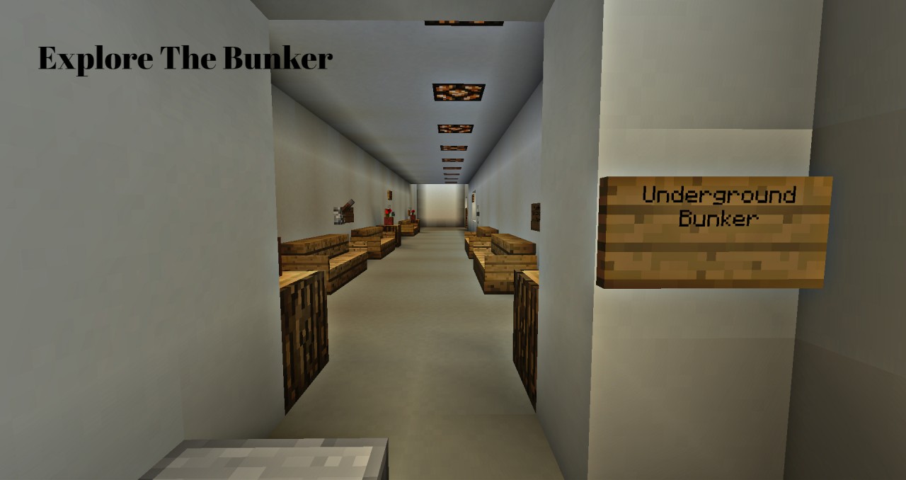 Nuclear Bunker V0.40 New Updated Map Minecraft Map