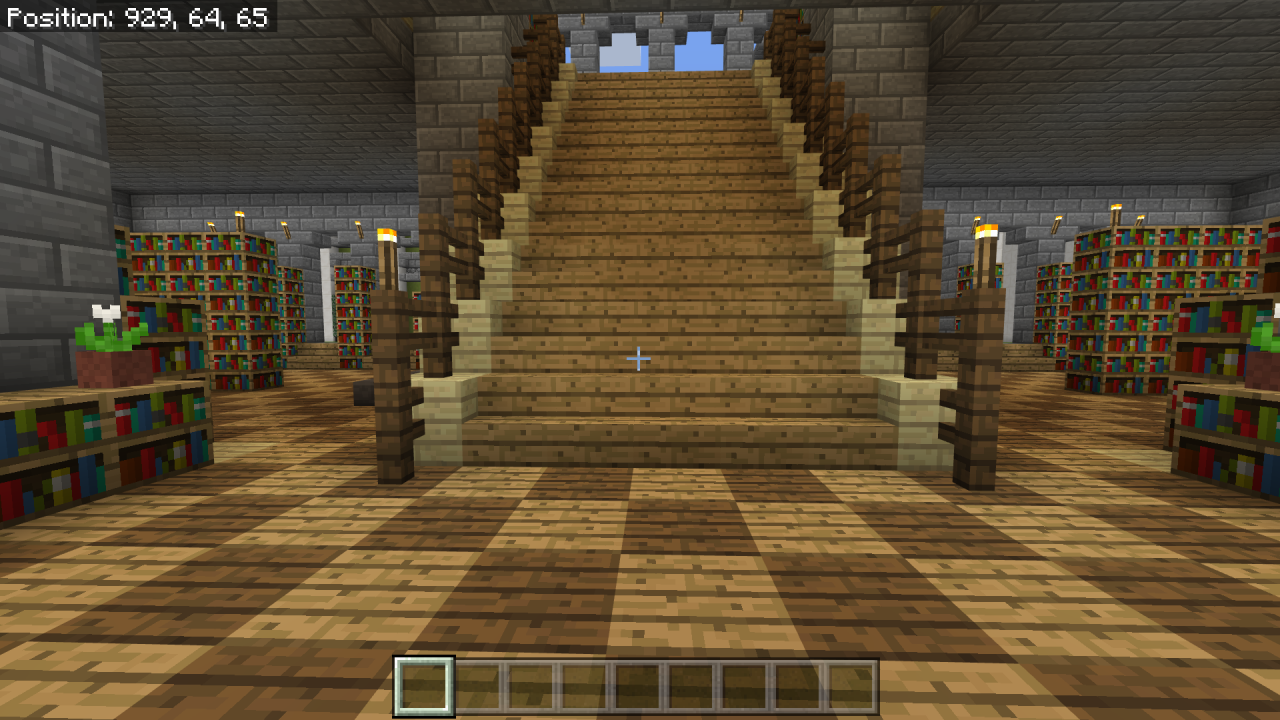 Library Minecraft Map