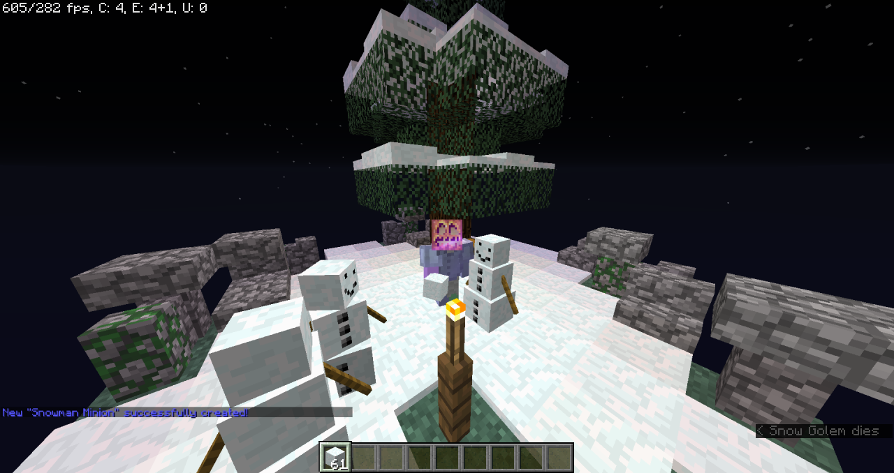 SnowBlock Minecraft Map